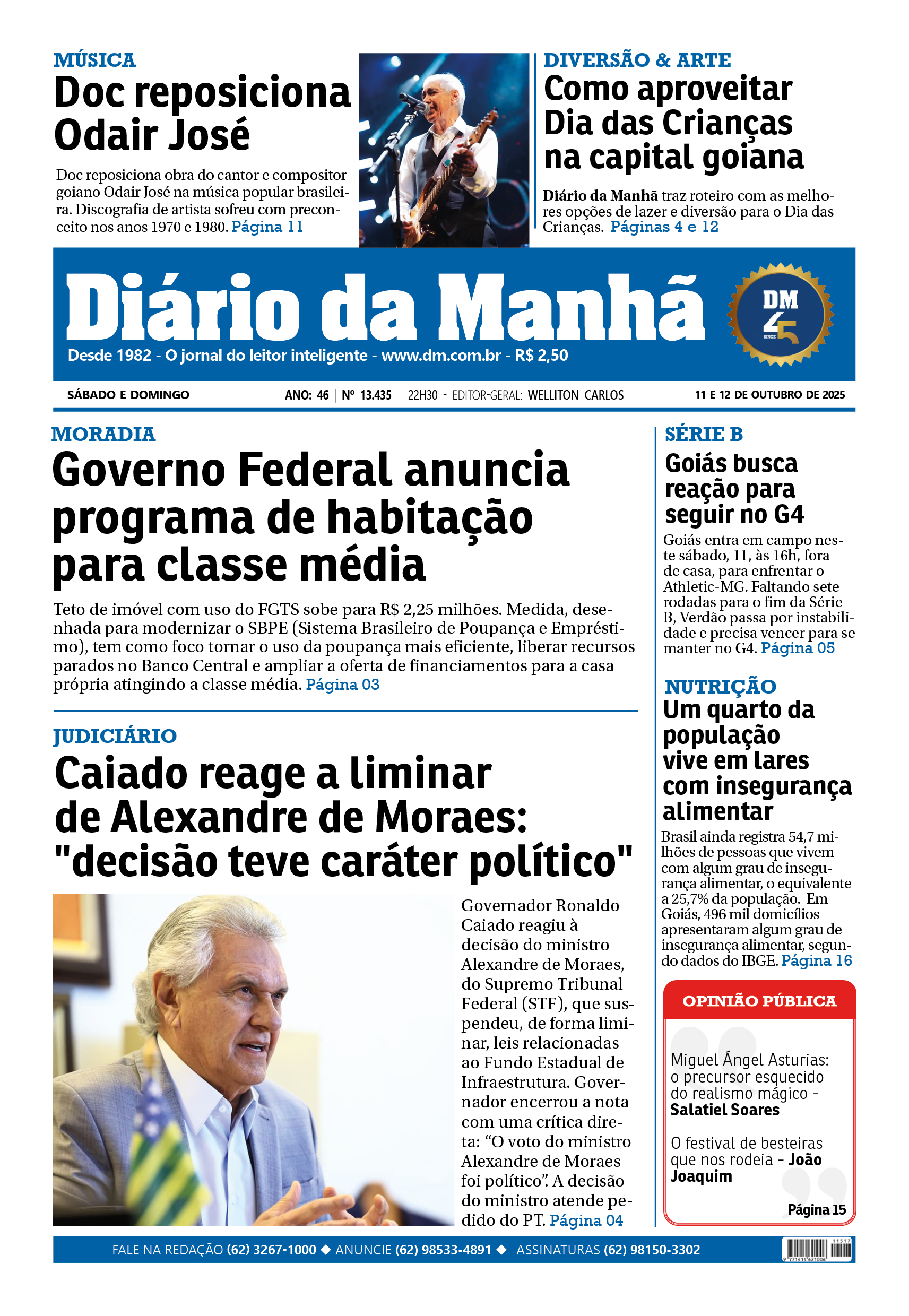 Capa da edição