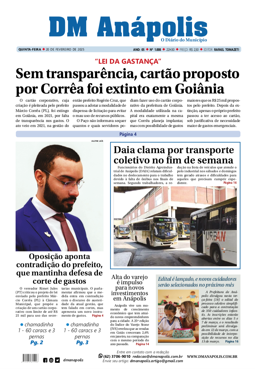 Edição EDIÇÃO2025-02-20