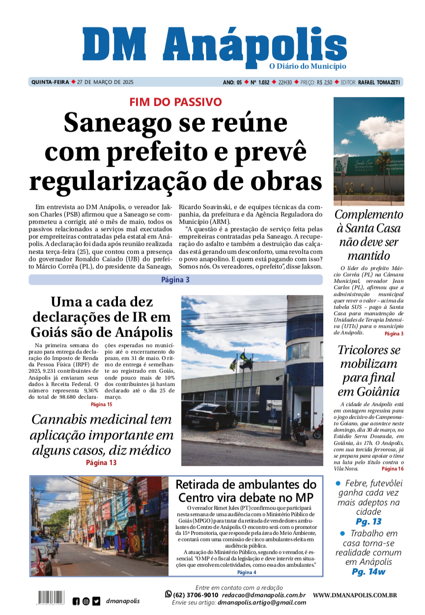 Edição EDIÇÃO2025-03-27