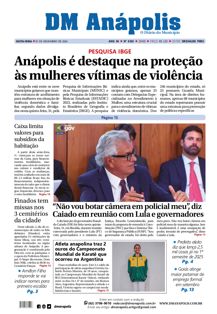 Edição EDIÇÃO2024-11-01
