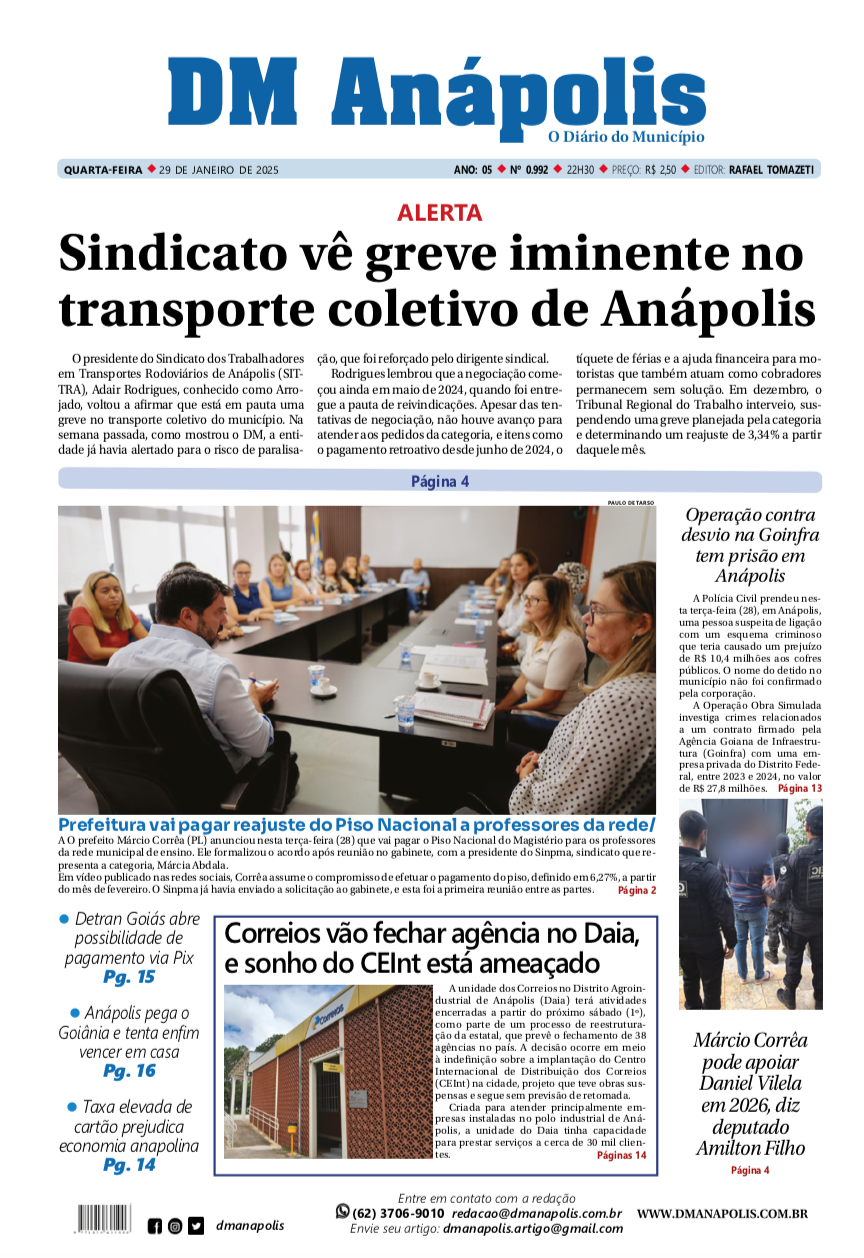 Edição EDIÇÃO2025-01-29