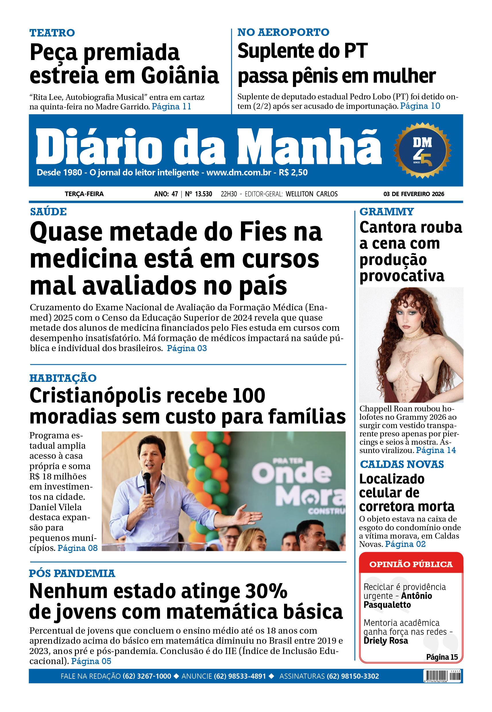 Edição EDIÇÃO 03/02/2026