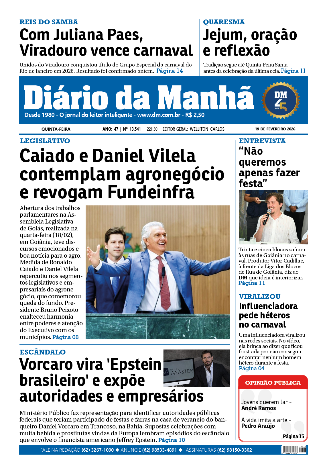 EDIÇÃO 19/02/2026