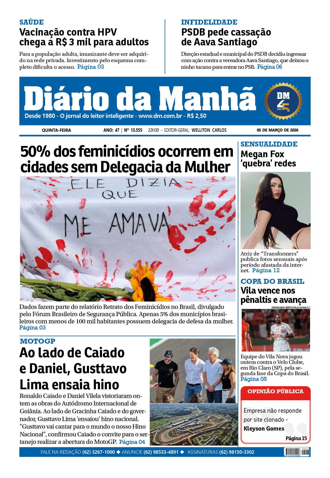 EDIÇÃO 05/03/2026