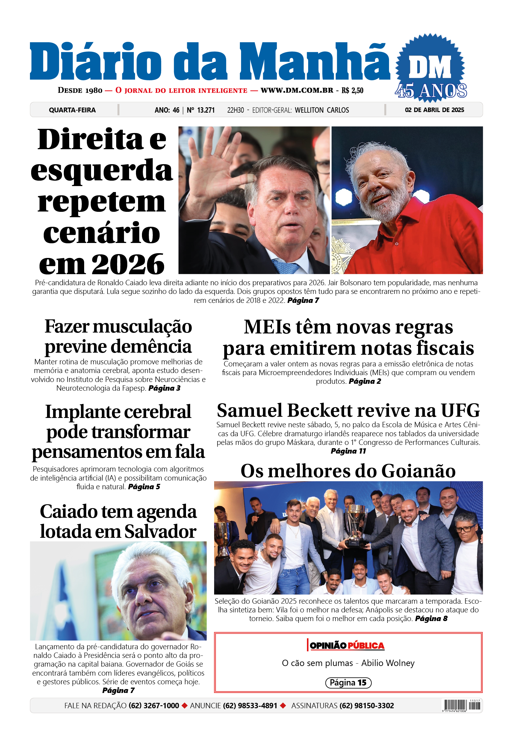 Edição EDIÇÃO2025-04-02