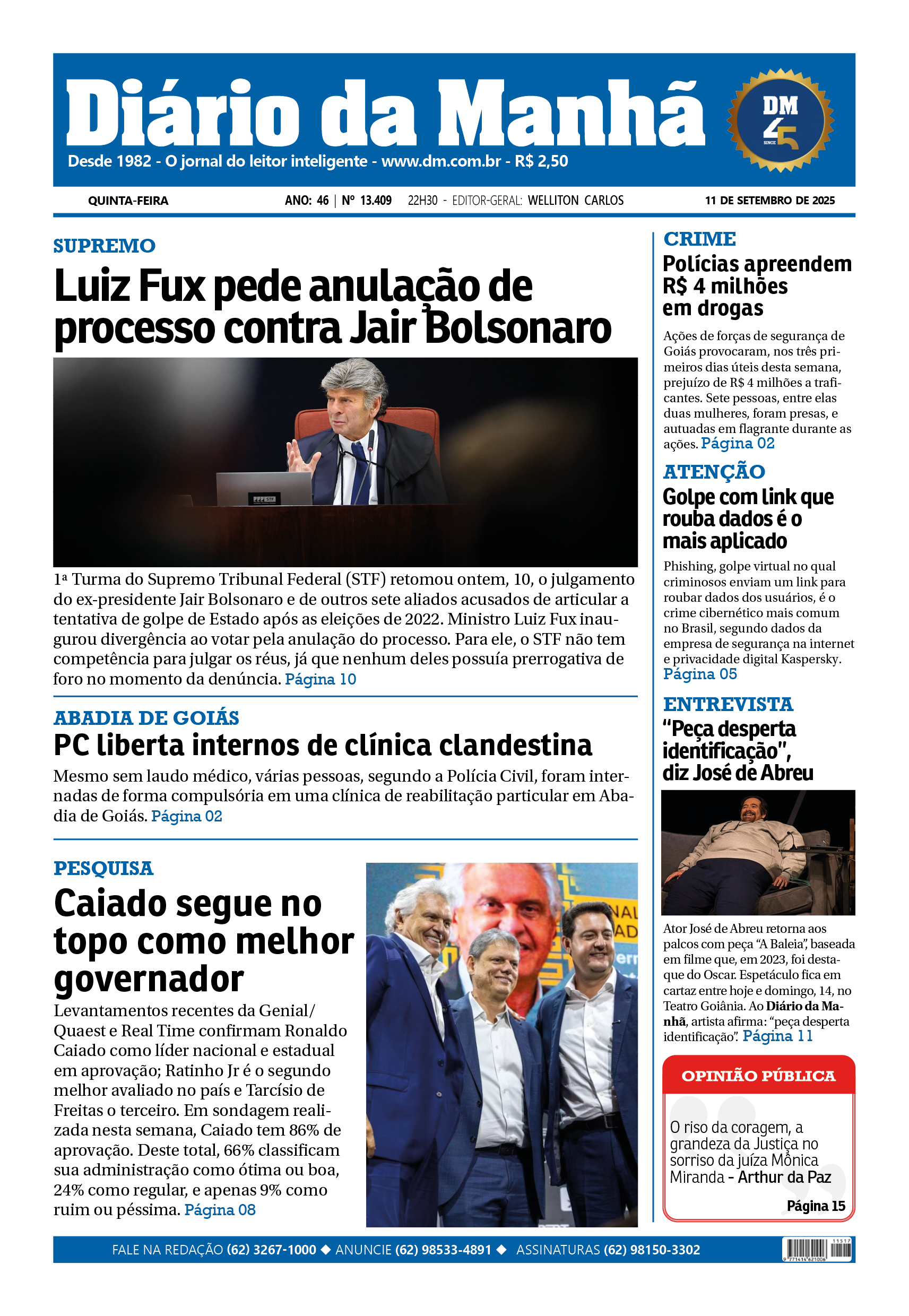 Capa da edição
