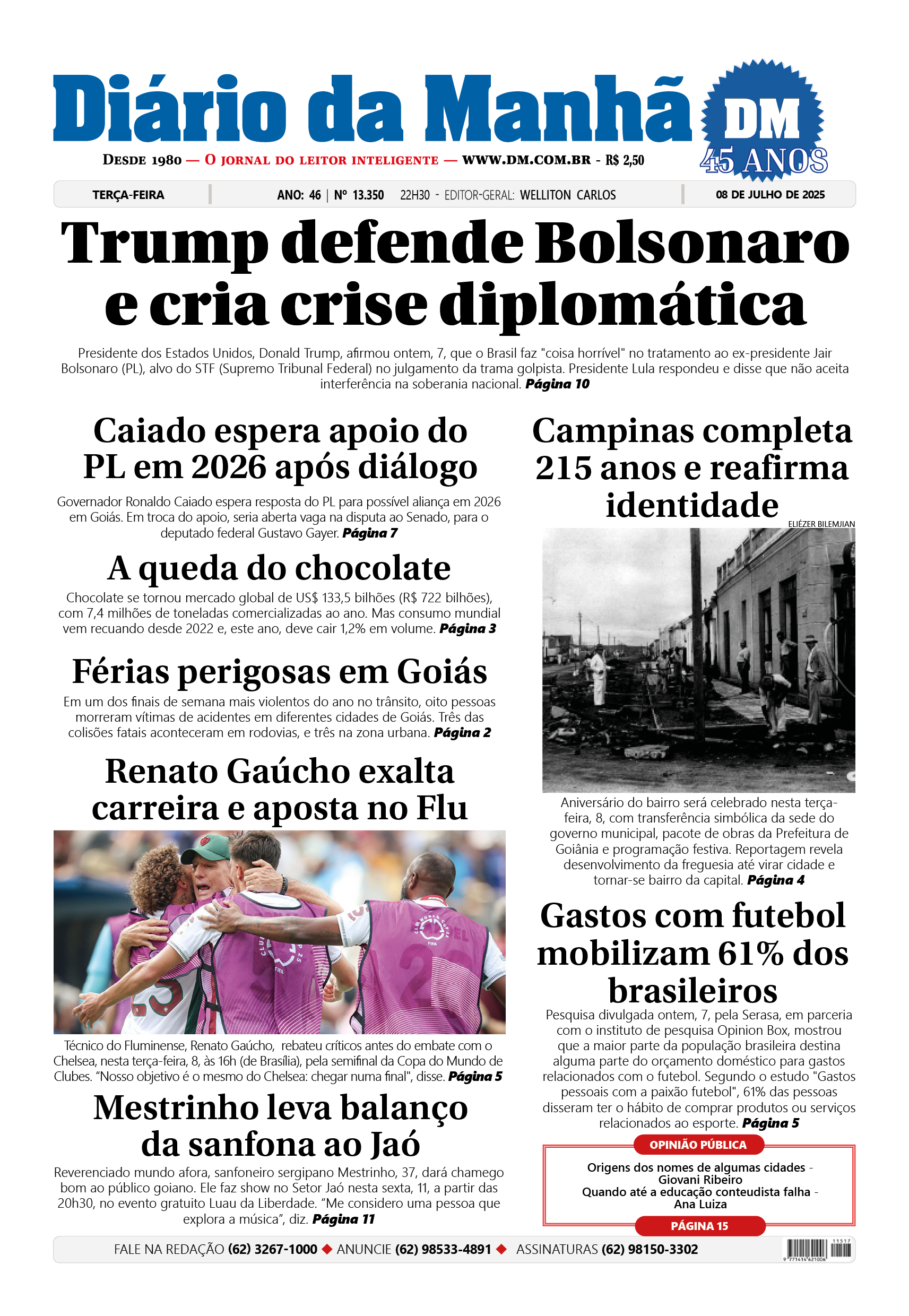 Capa da edição