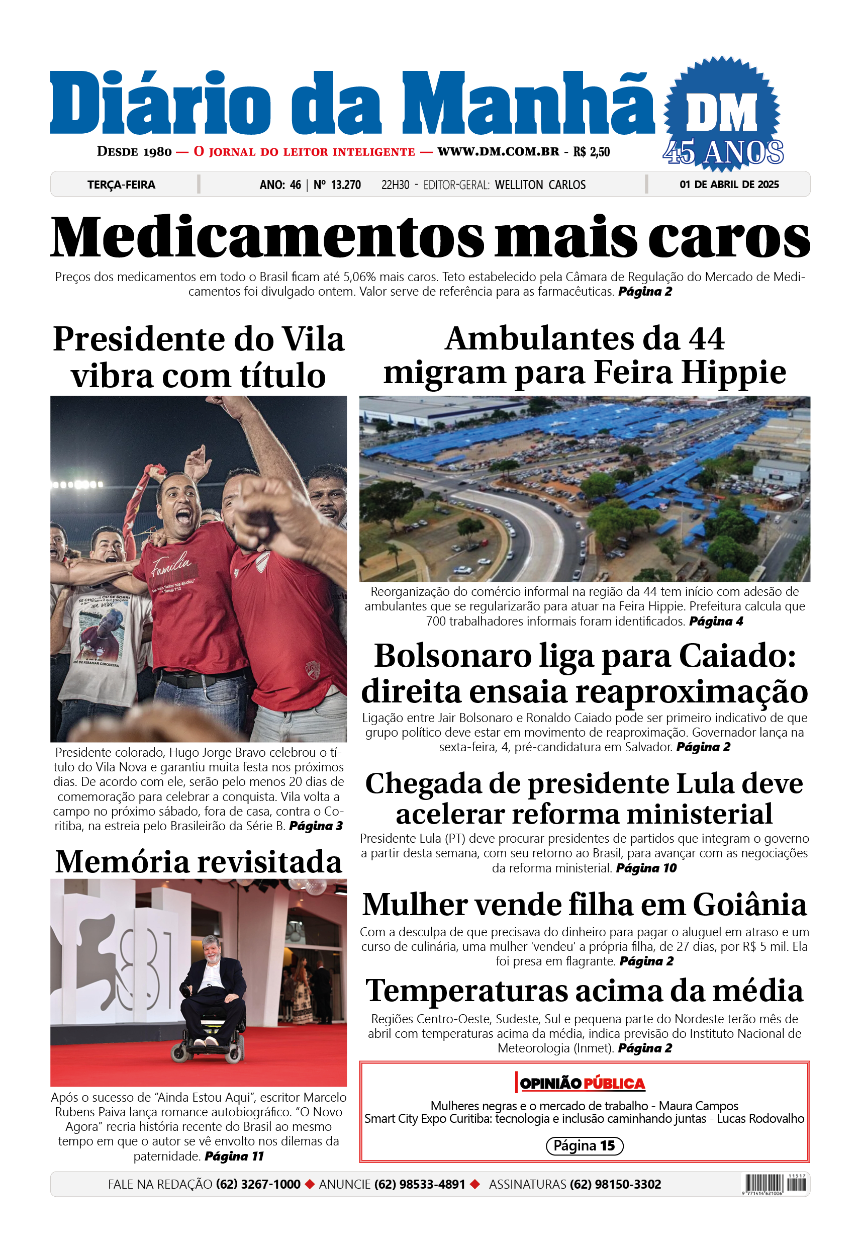 Edição EDIÇÃO2025-04-01