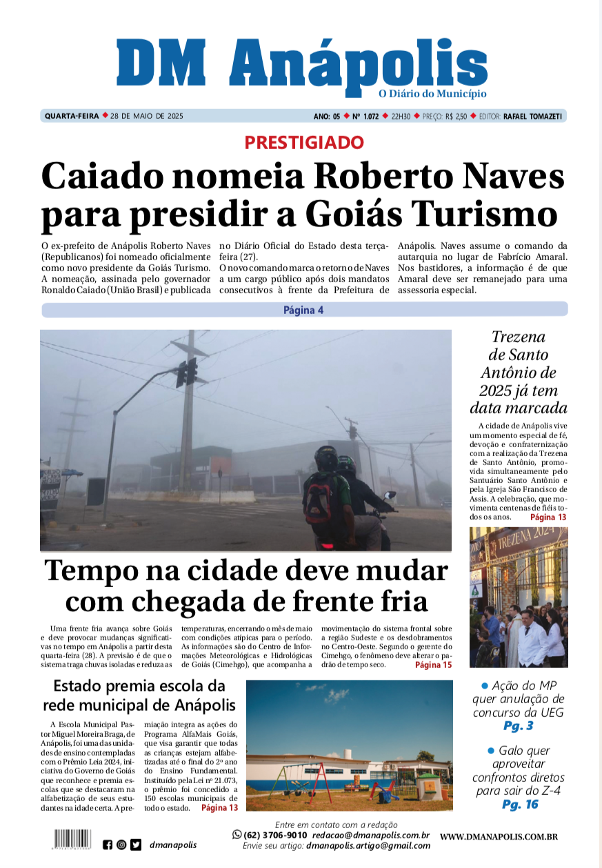Capa da edição