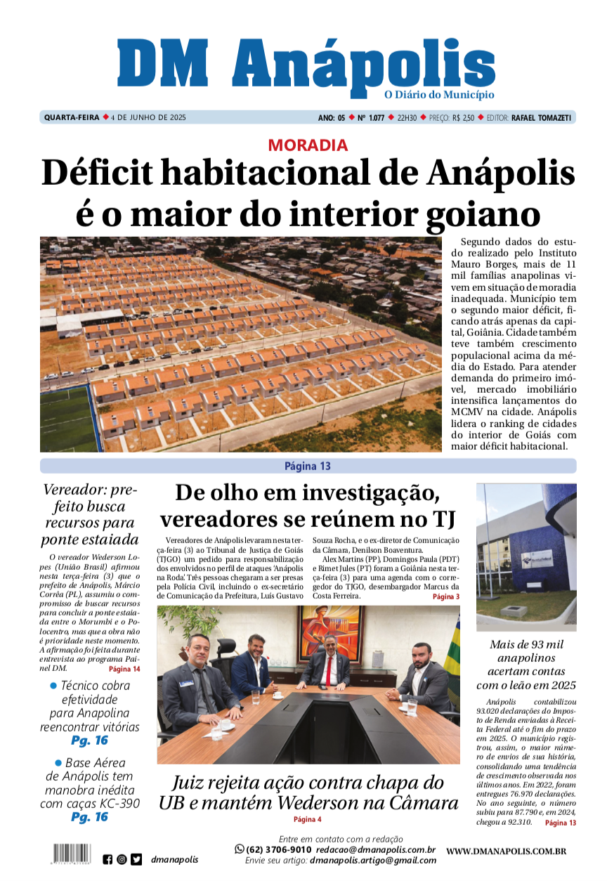 Capa da edição
