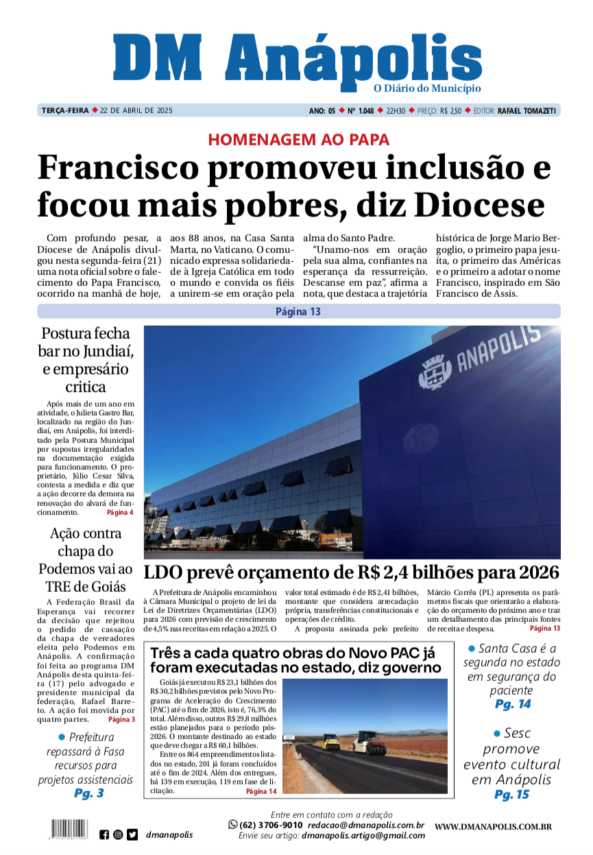 Edição EDIÇÃO2025-04-22
