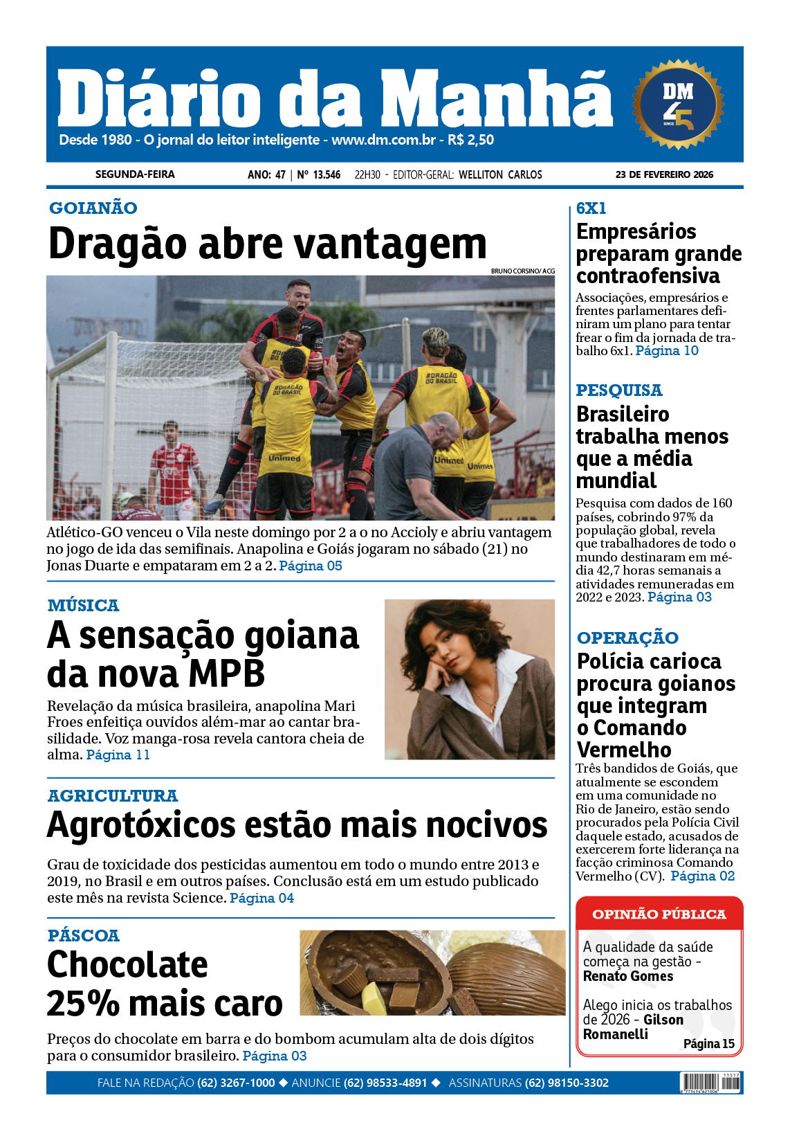 EDIÇÃO 23/02/2026