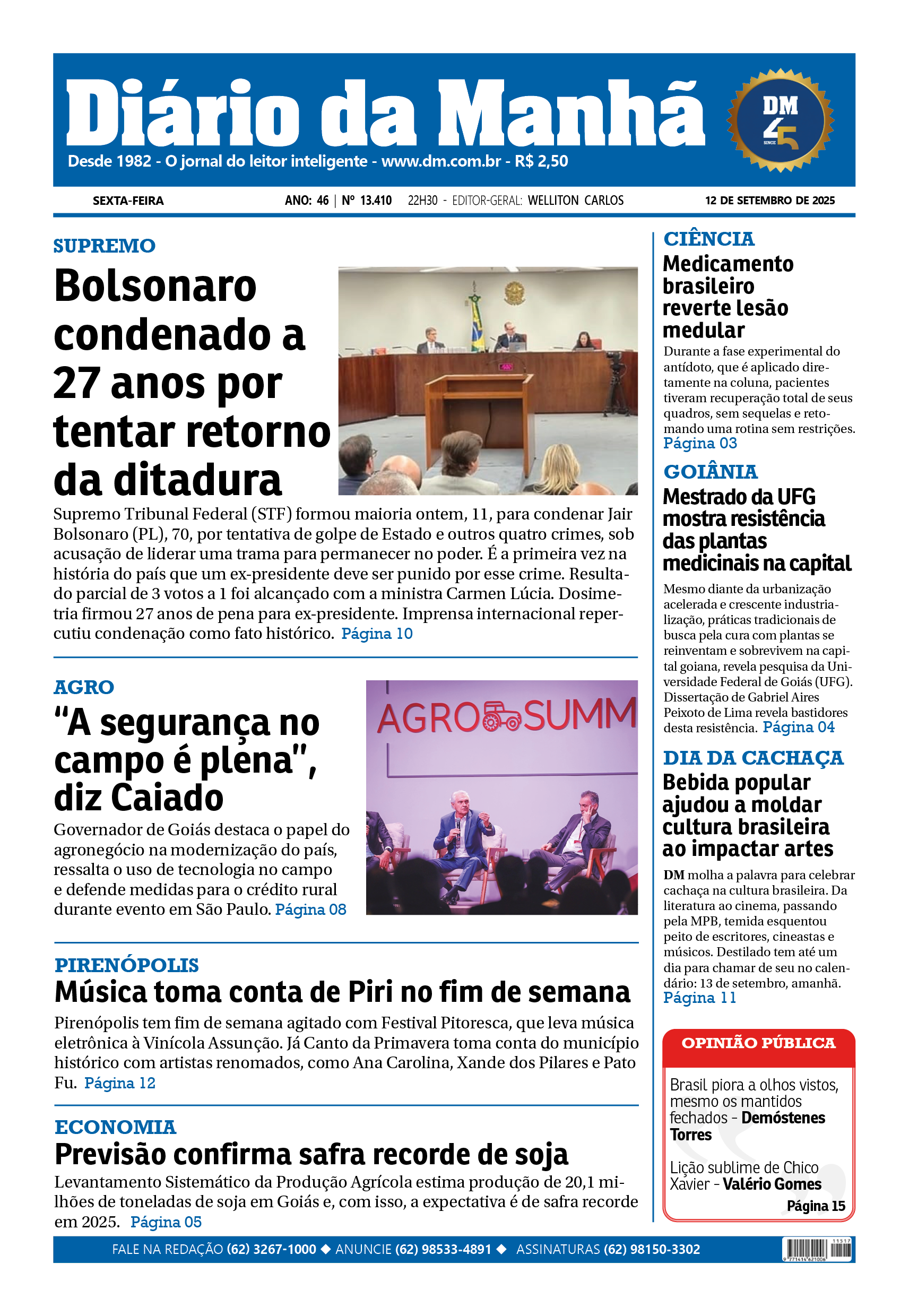 Capa da edição