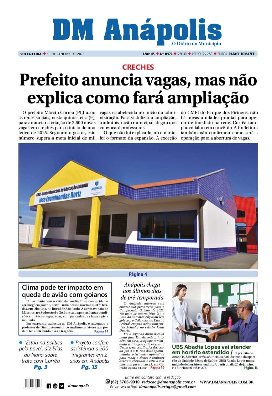 Edição EDIÇÃO2025-01-10