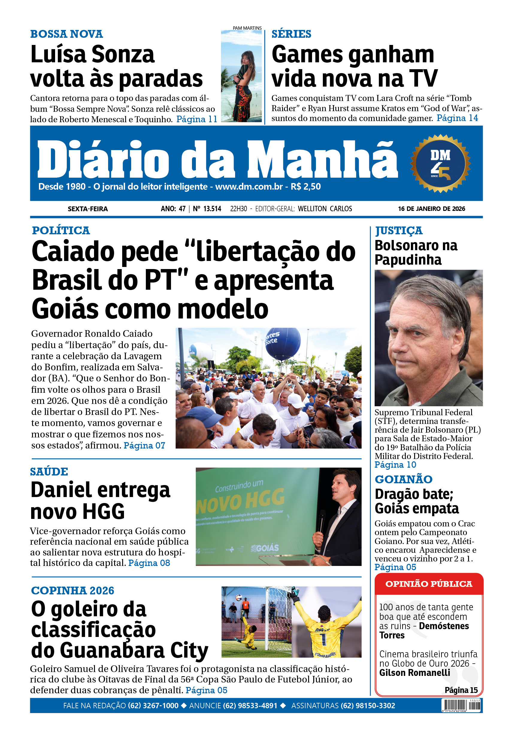 Edição EDIÇÃO 16/01/2026