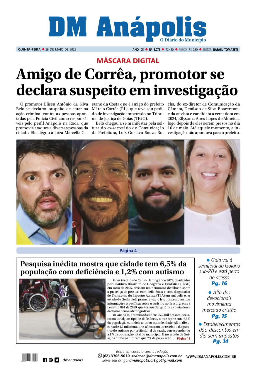 Capa da edição
