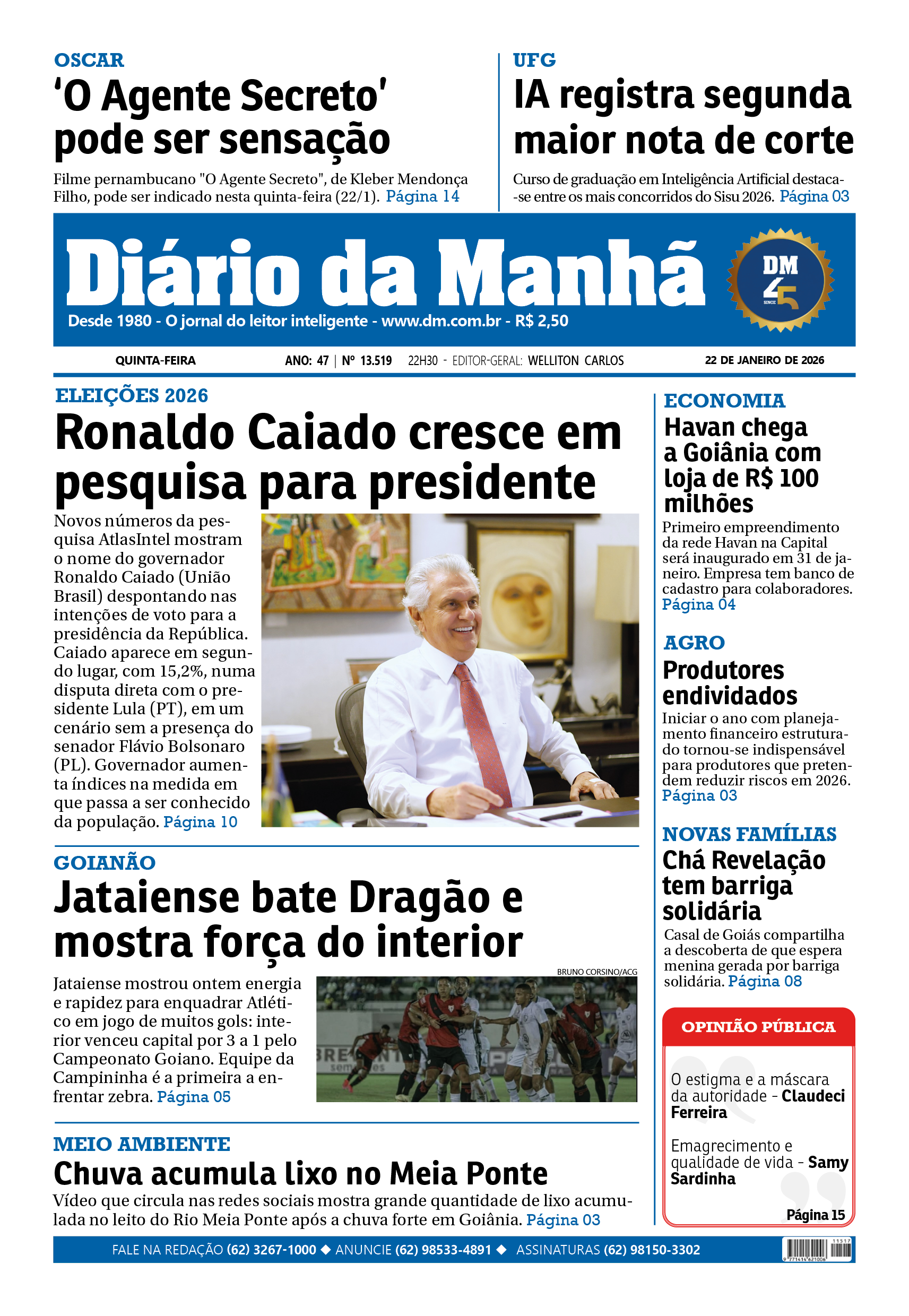 Edição EDIÇÃO 22/01/2026