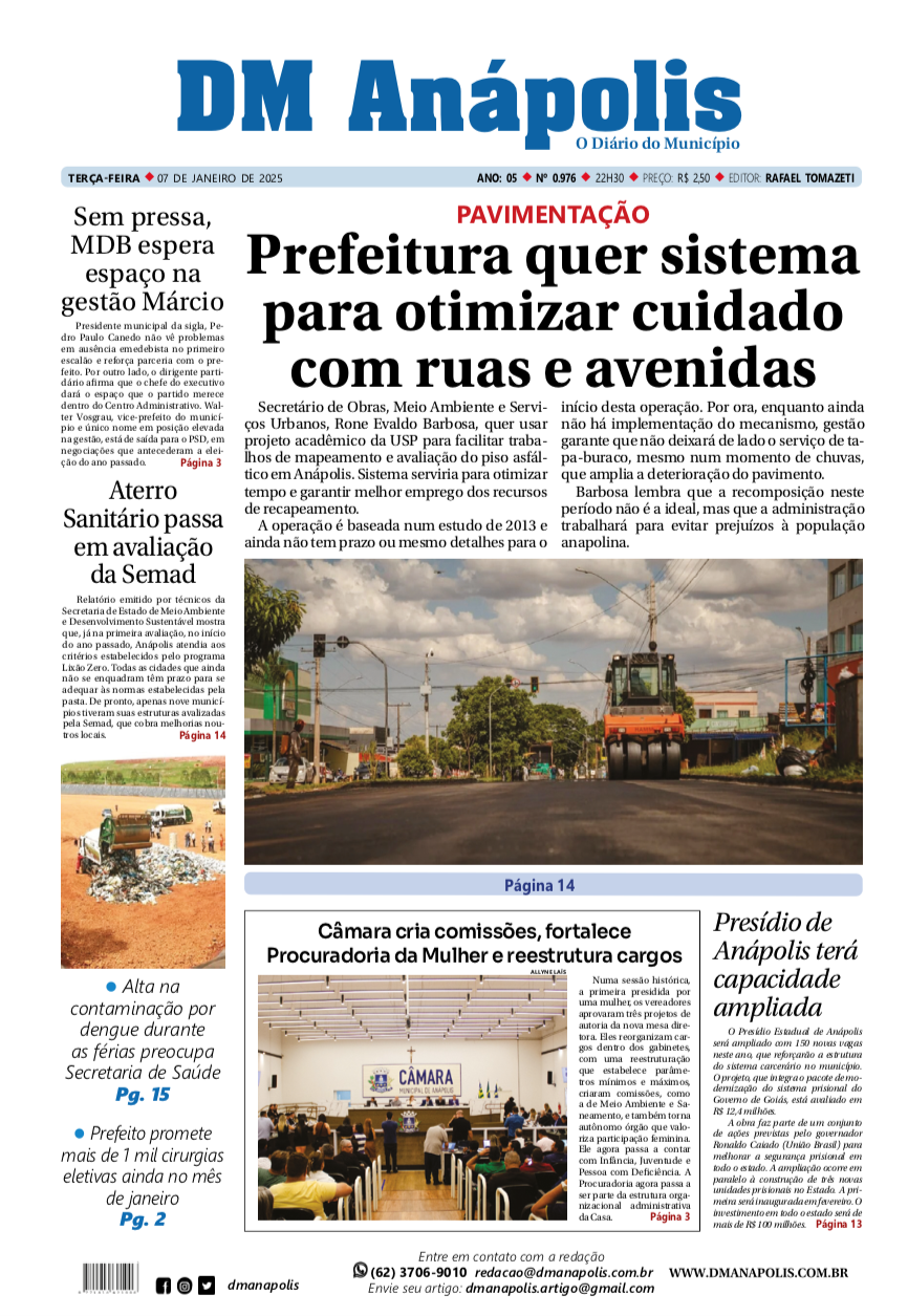 Edição EDIÇÃO2025-01-07