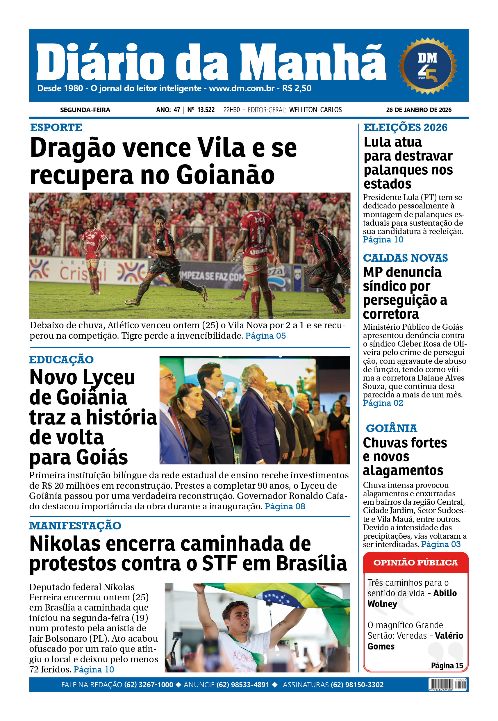 Edição EDIÇÃO 26/01/2026