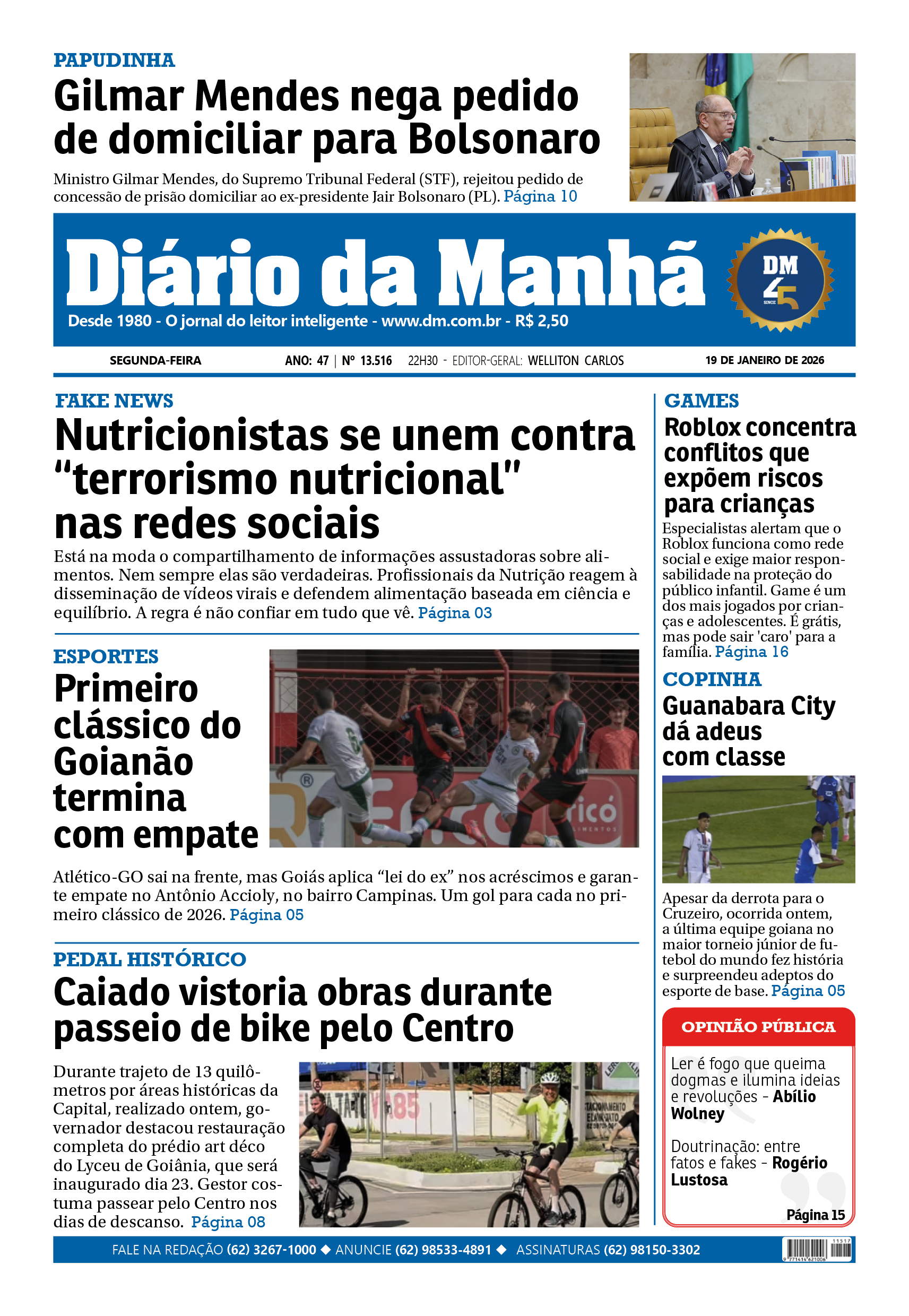 Edição EDIÇÃO 19/01/2026