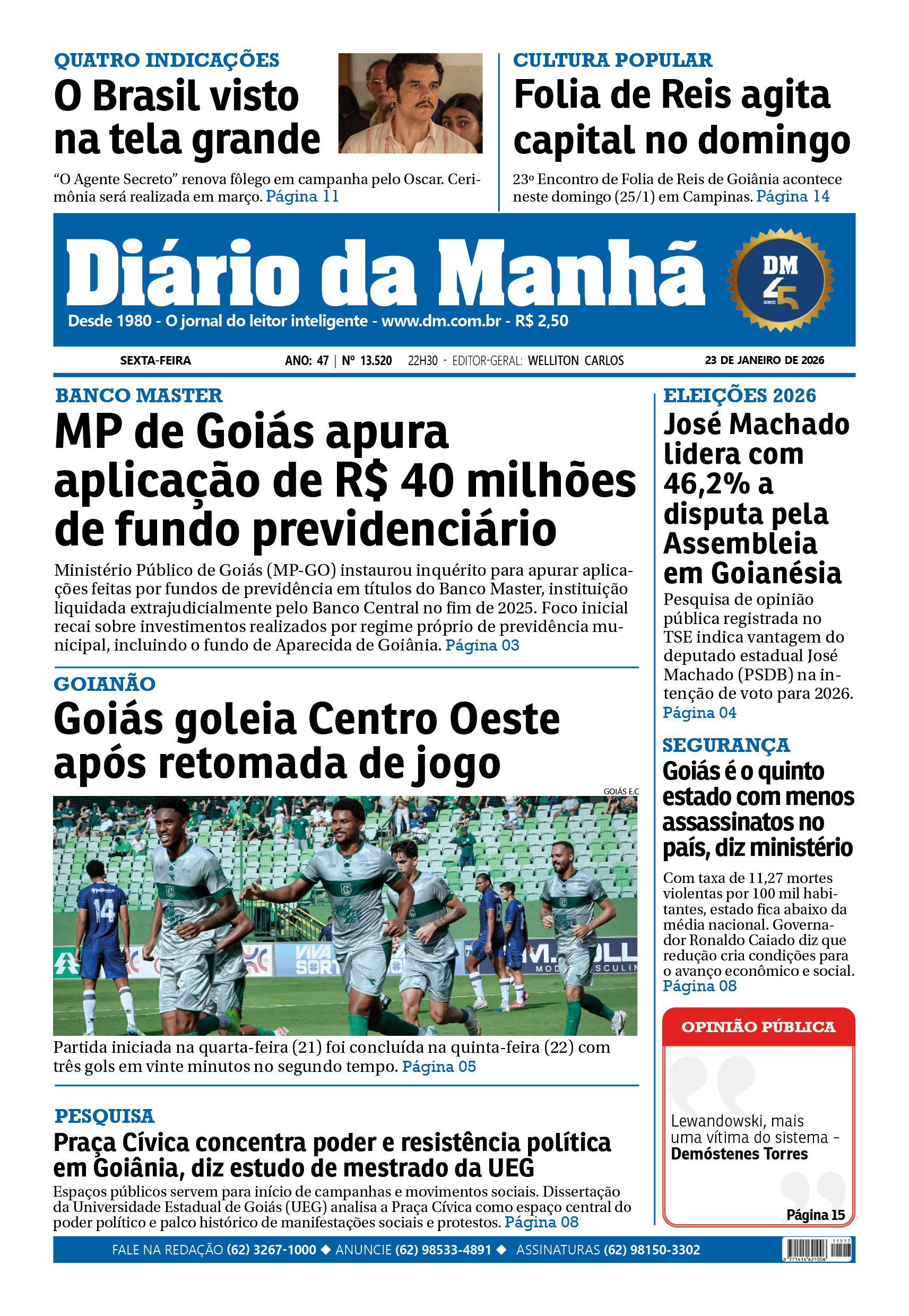 Edição EDIÇÃO 23/01/2026