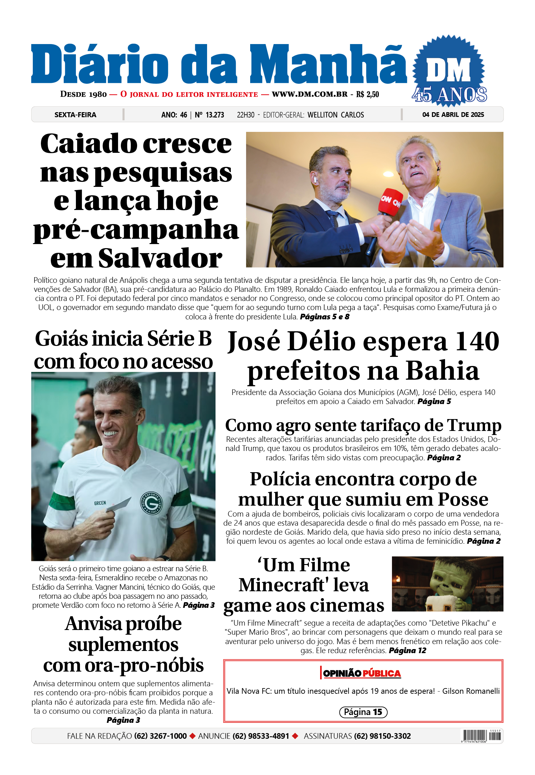 Edição EDIÇÃO2025-04-04