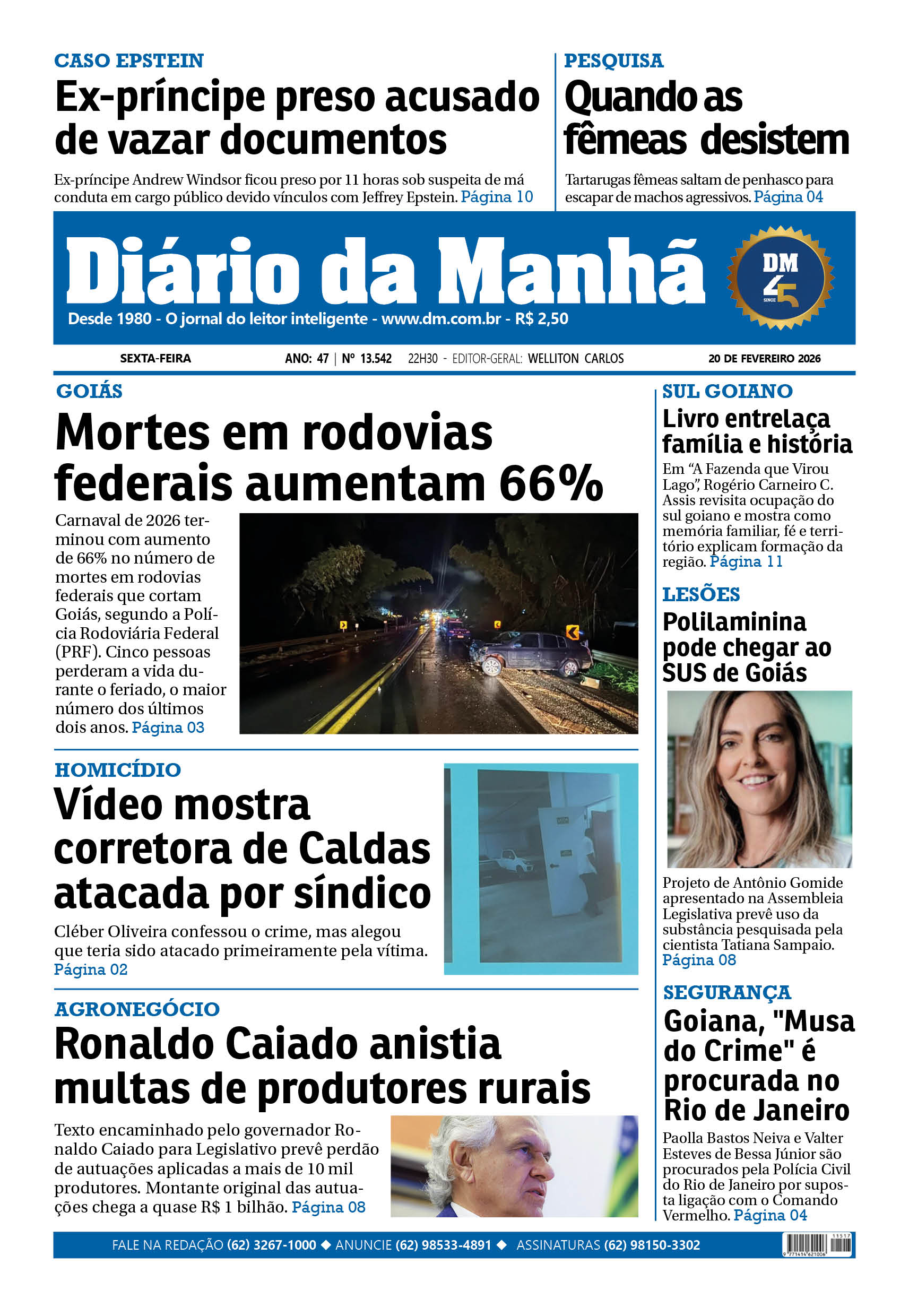 EDIÇÃO 20/02/2026