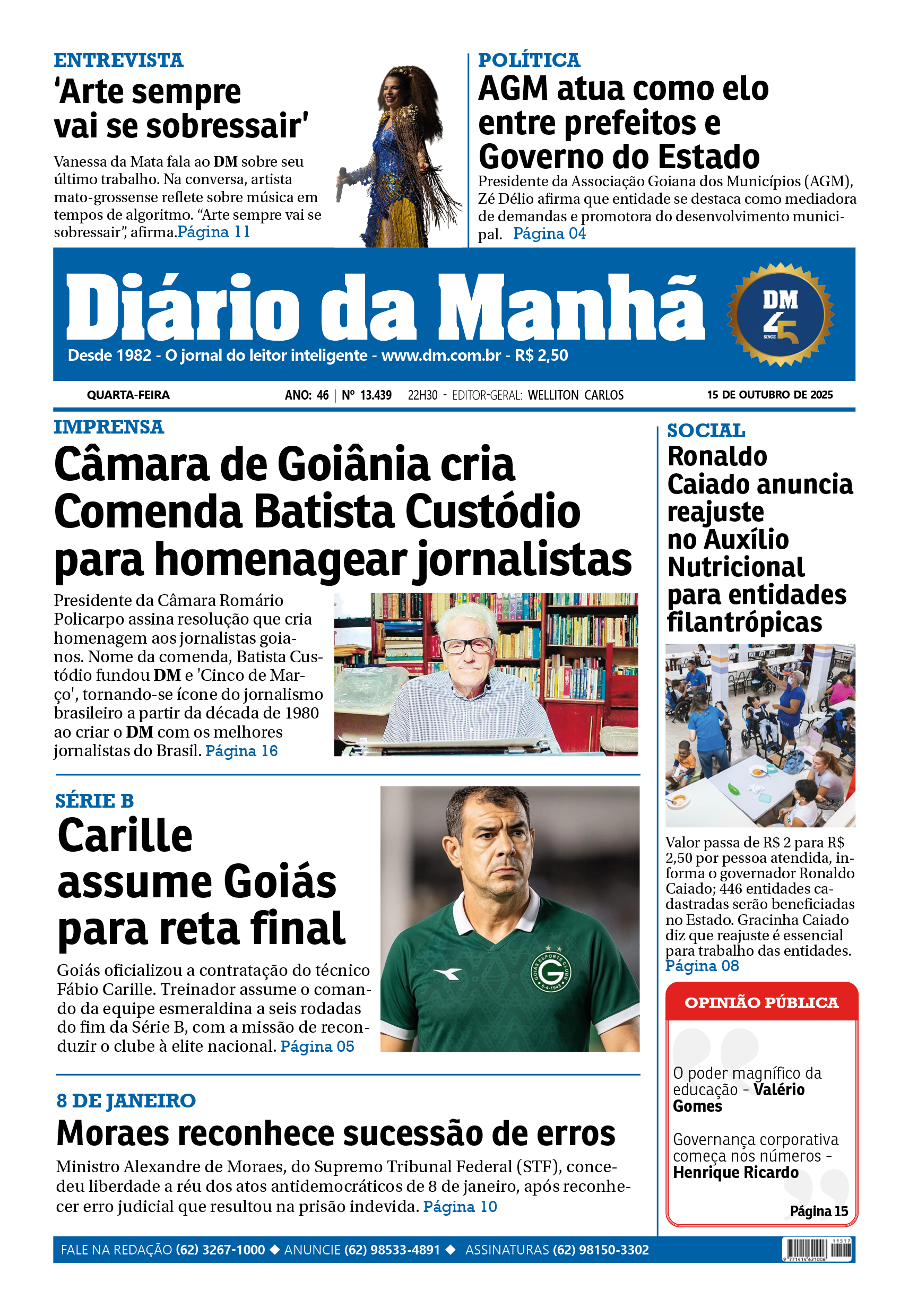 Capa da edição