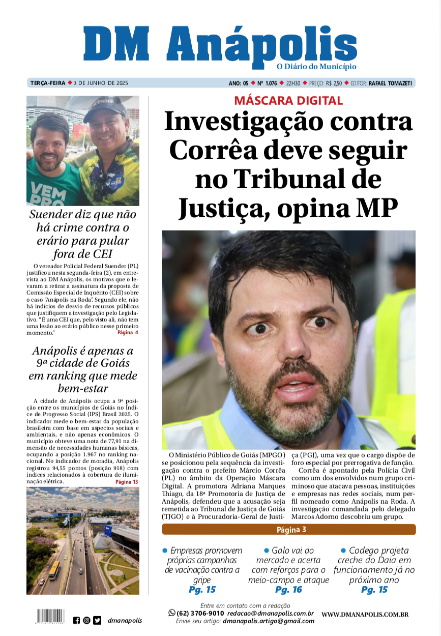 Capa da edição