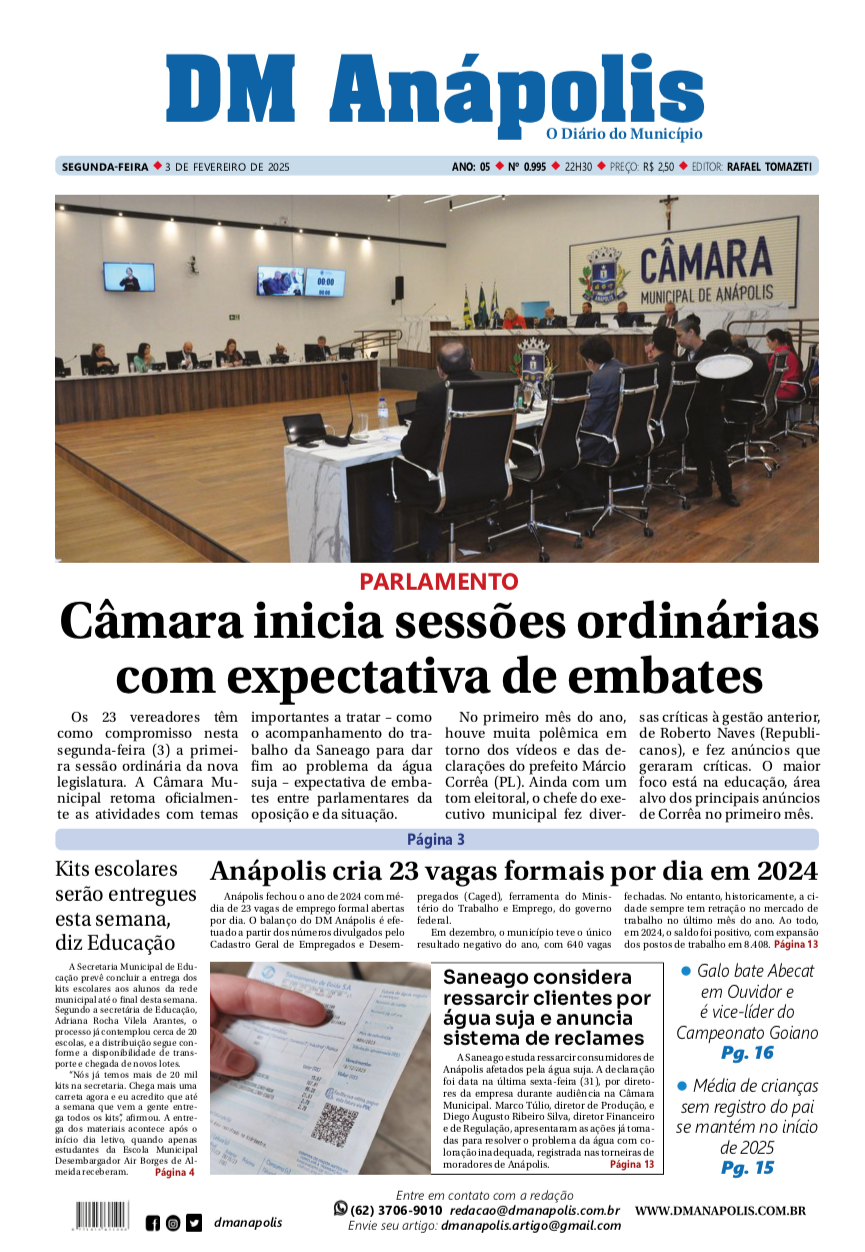 Edição EDIÇÃO2025-02-03