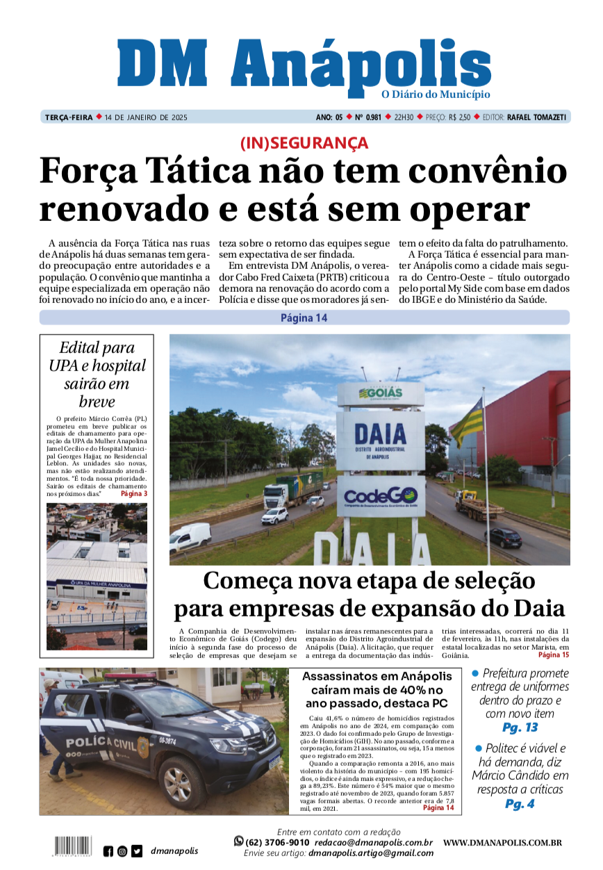 Edição EDIÇÃO2025-01-14