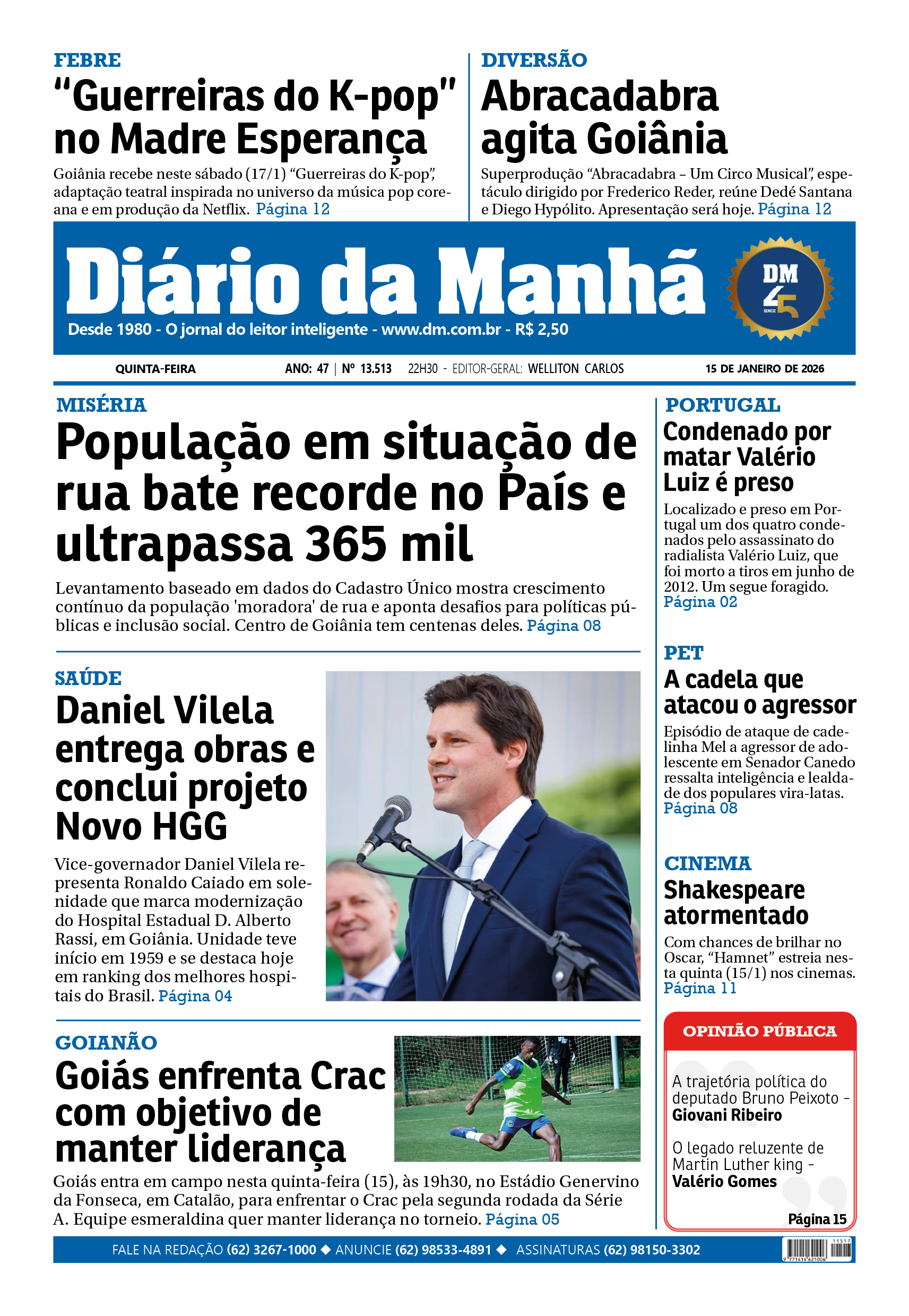 Edição EDIÇÃO 15/01/2026
