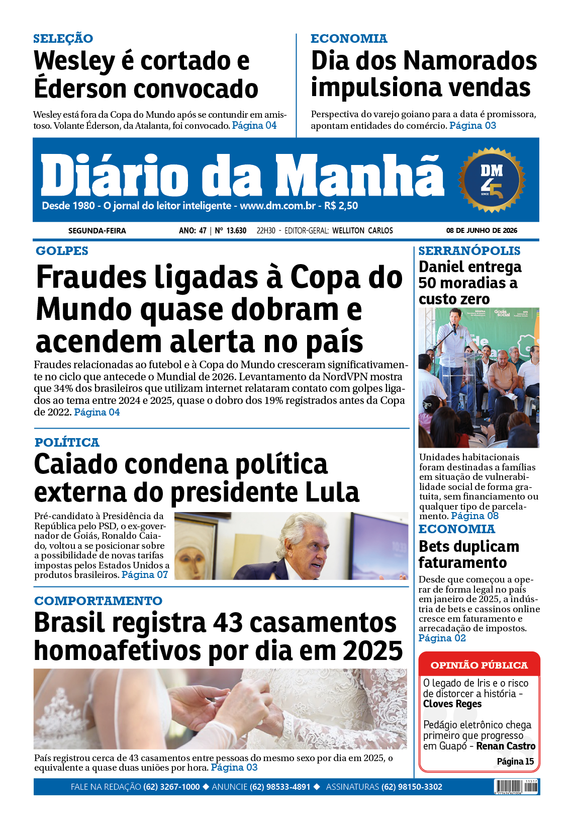 EDIÇÃO 08/06/2026